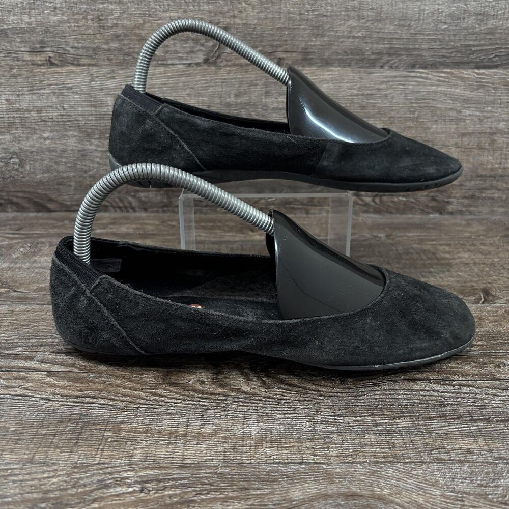 Merrell Mimix Bond Ballet Flats Shoes Women's 9 Black Suede Slip On
